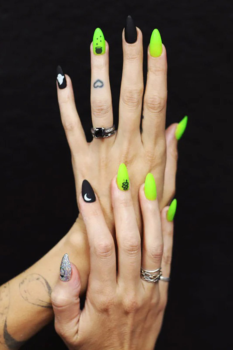 Witch Nail Art Decals