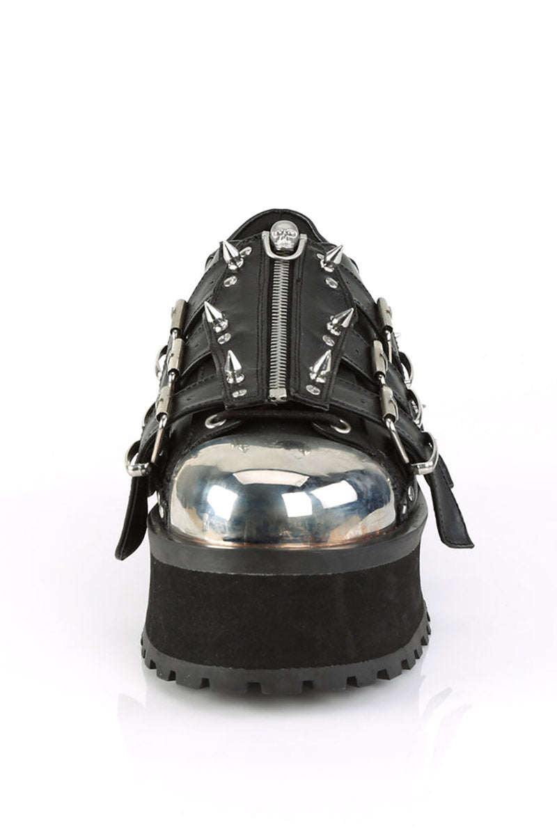 Massacre Spiked Sneakers [GRAVEDIGGER-03 Oxfords] – VampireFreaks