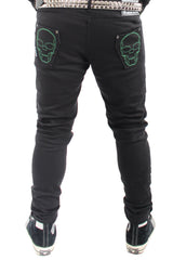 Skeleton Jeans [Unisex] [Green Bone]