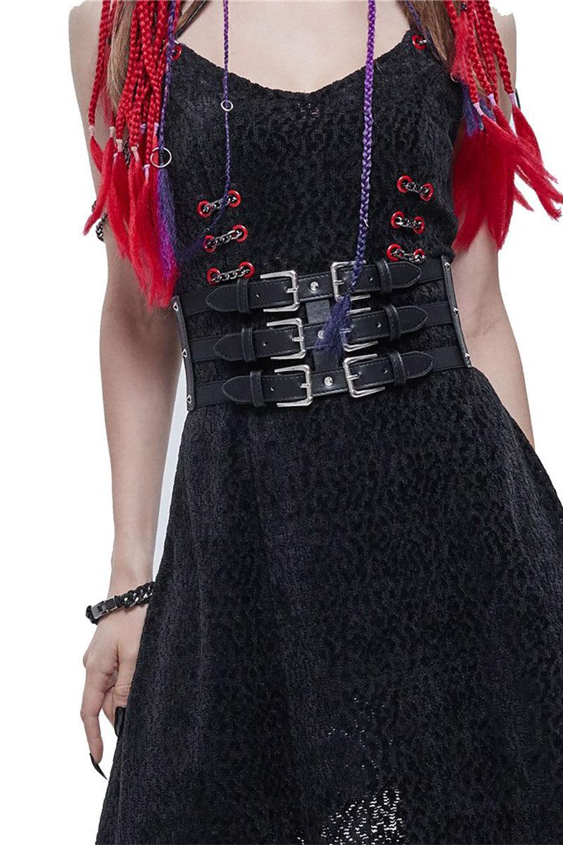 Devil Fashion Can't Be Caged Corset Belt - VampireFreaks