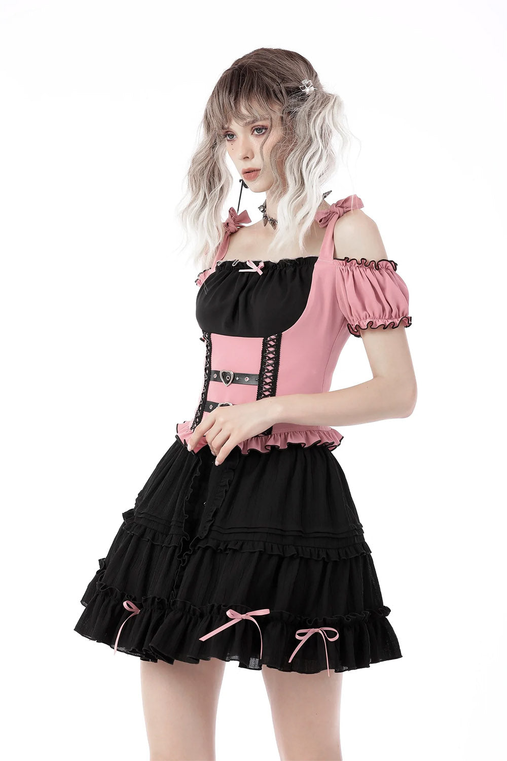 Paranormally Pink Corset Top