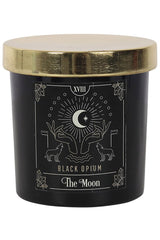 Vela del Tarot La Luna [Aroma a Opio Negro]