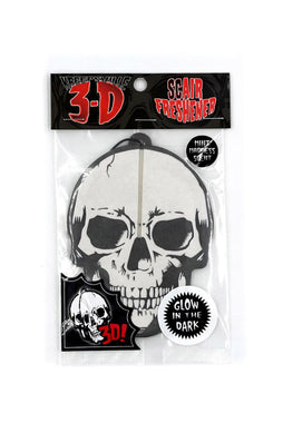 3D Skull Glow In The Dark Air Freshener