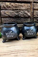 Witch's Brew Cauldron Schnapsglas-Set [4 Stück]