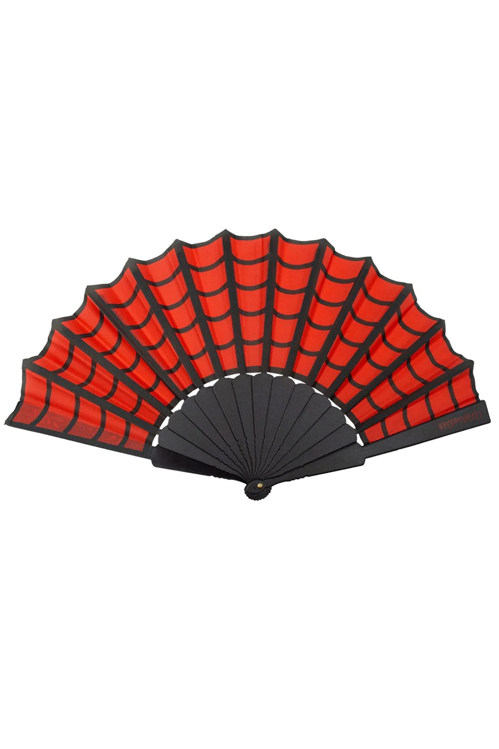 Spiderweb Scallop Fan [Red]
