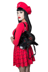 Wolfhead Plüsch Geldbörse / Rucksack