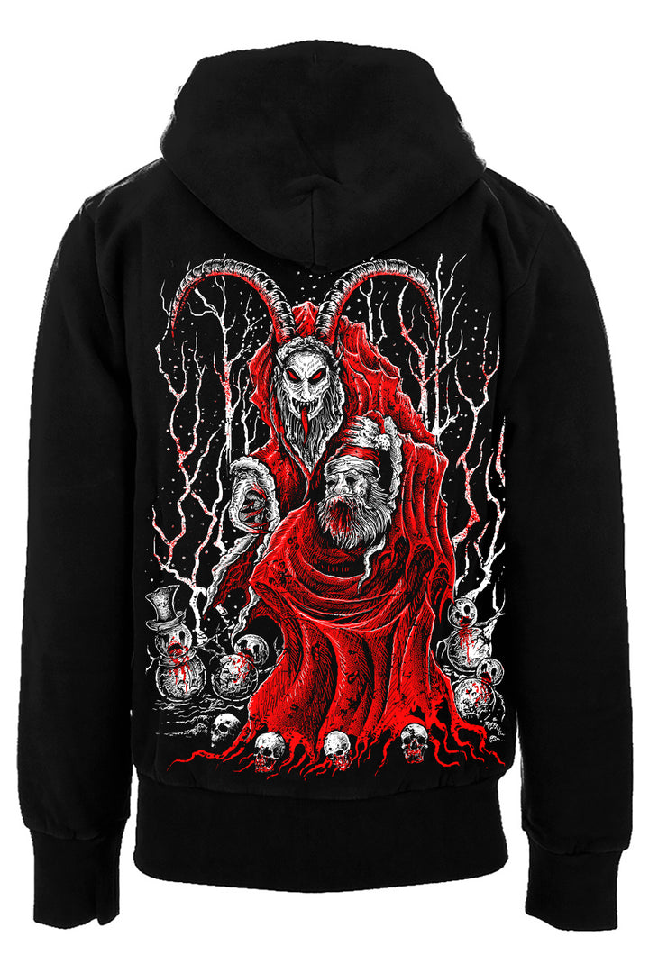 Krampus Killing Christmas Hoodie [Zipper or Pullover]