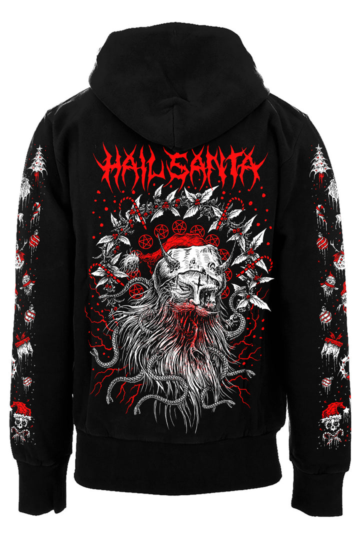 Hail Santa Hoodie [Zipper or Pullover]