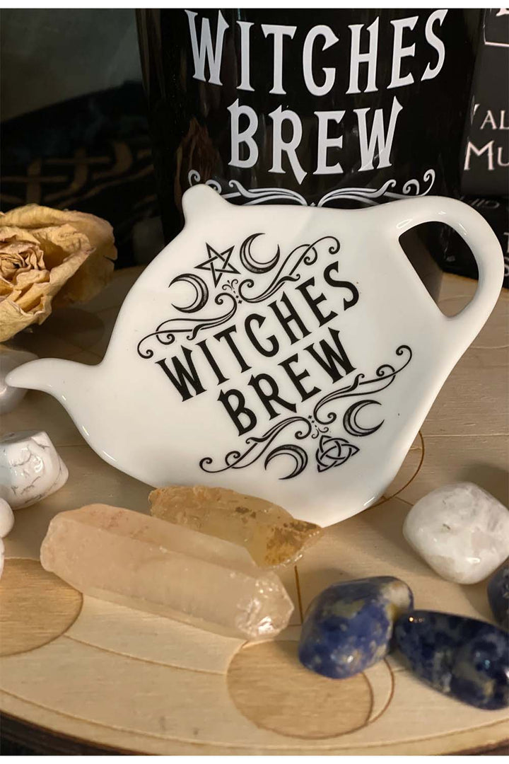 Witches Brew Tea Spoon Holder