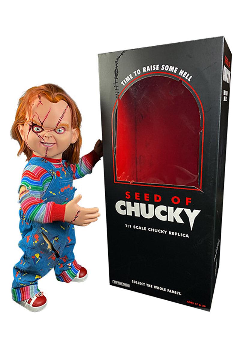Trick or Treat Studios Chucky 33" Lifesize Movie Replica Doll from Seed of Chucky - VampireFreaks