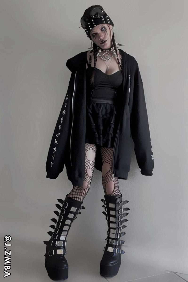 Slayeress Buckle Wide-Calf Boots [Swing-815WC Platforms]