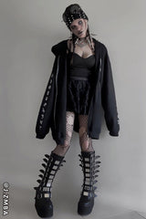 Slayeress Buckle Wide-Calf Boots [Swing-815WC Platforms]