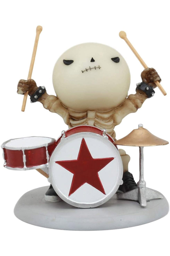 Rockstar Lucky on Drums Statue