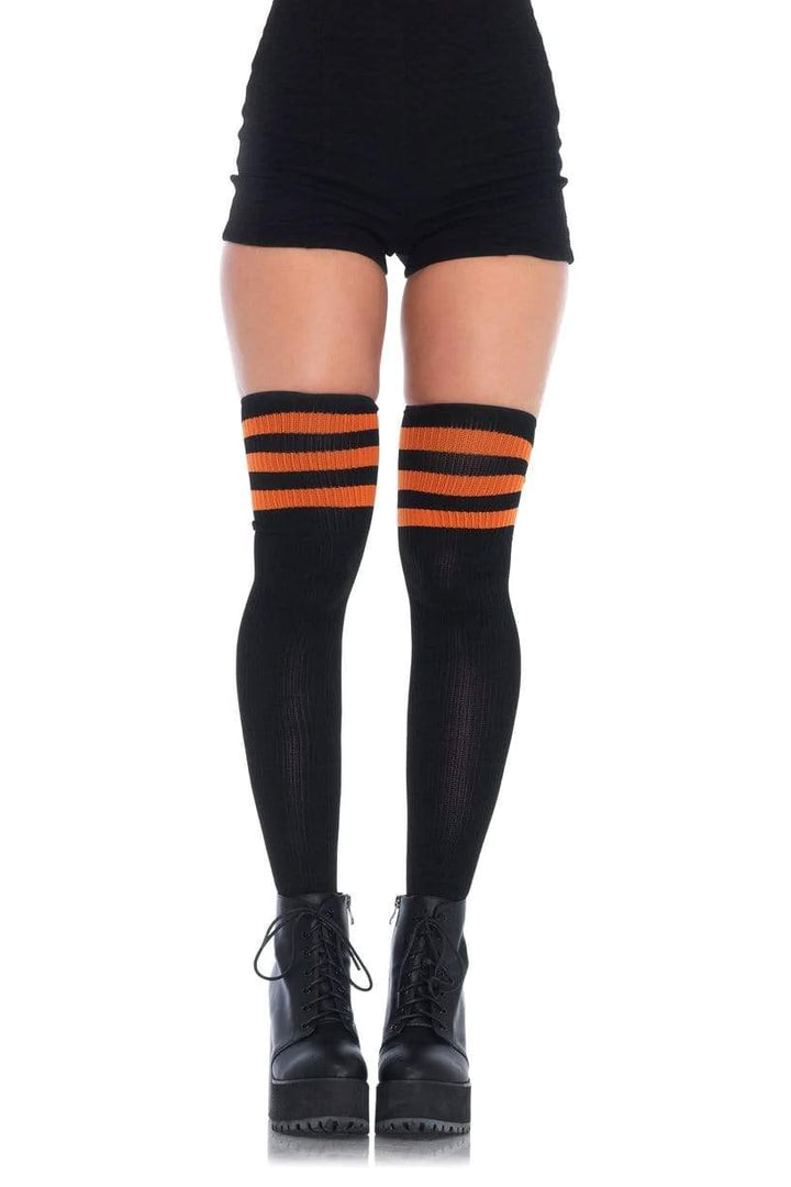 Sinful Stripes Thigh Highs [Multiple Colors]