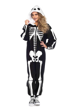 Skeleton Kigurumi Onesie Costume