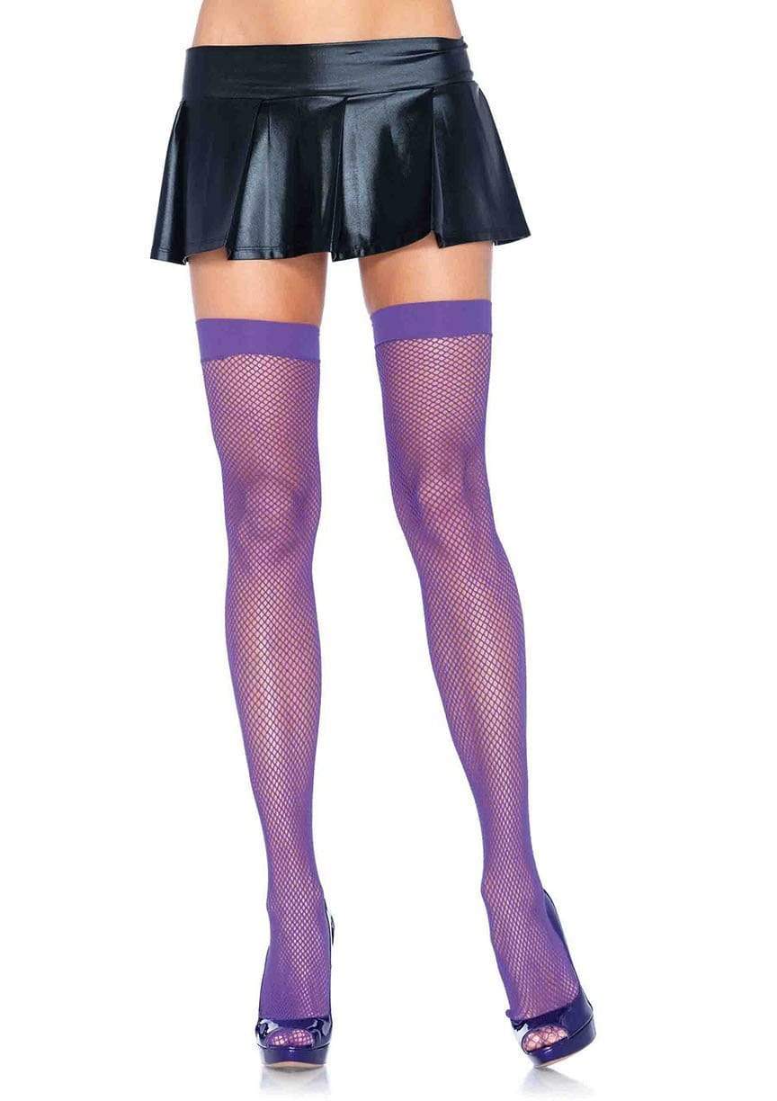 Fishnet Thigh Highs [Various Colors]