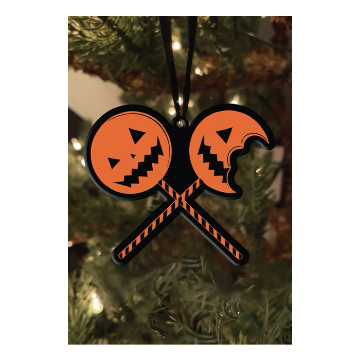 Trick R Treat Sam's Metal Lollipops Ornament
