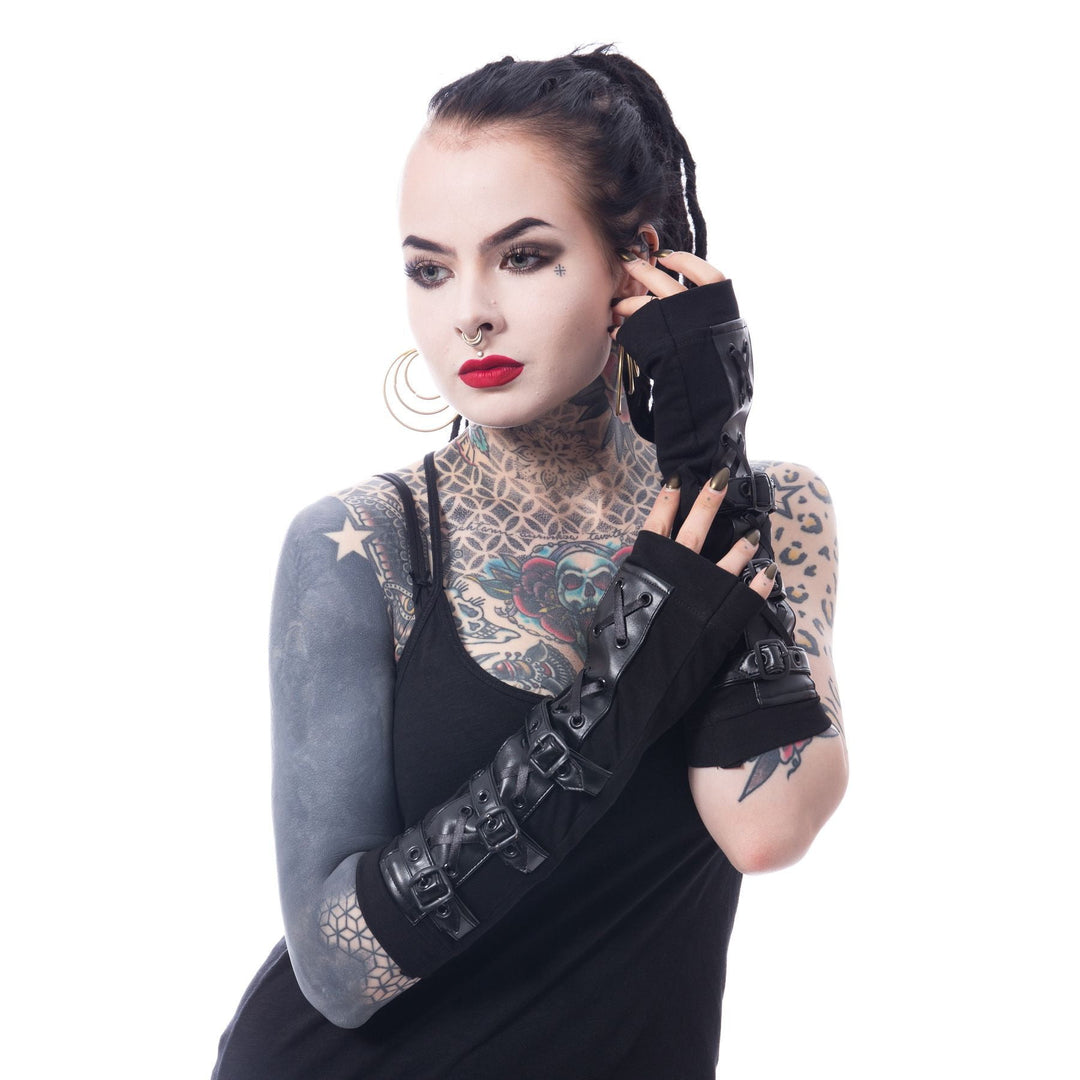 Poizen Industries Lethal Armwarmers - Vampirefreaks Store