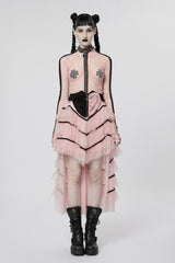 Pink Death Tulle Skirt [PINK]