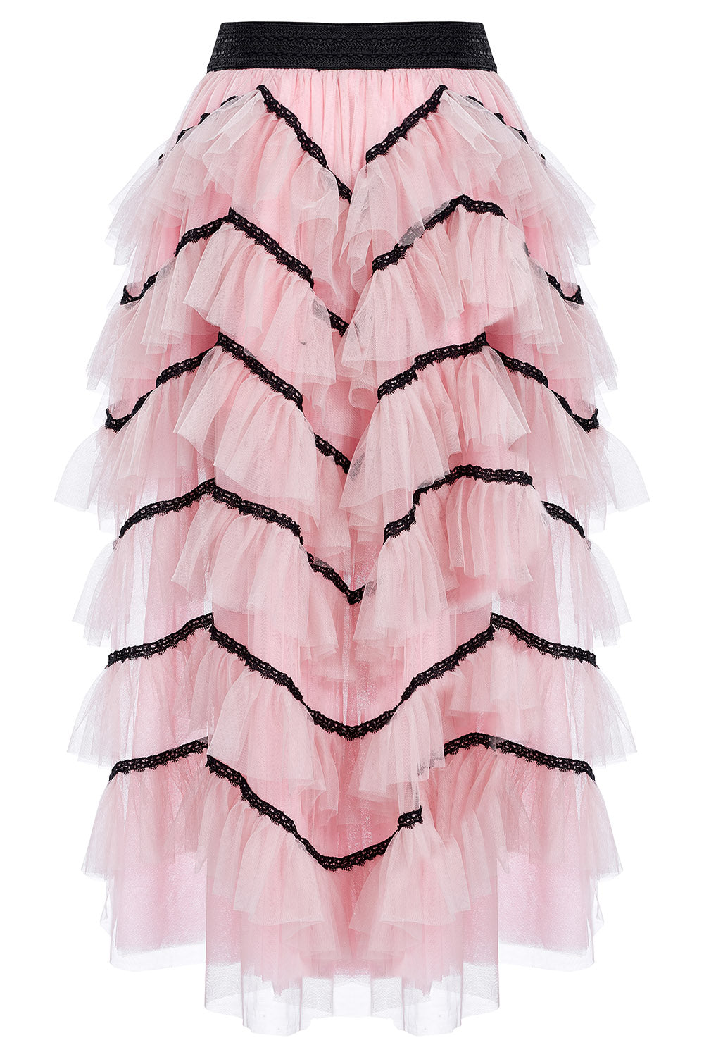 Pink Death Tulle Skirt [PINK]