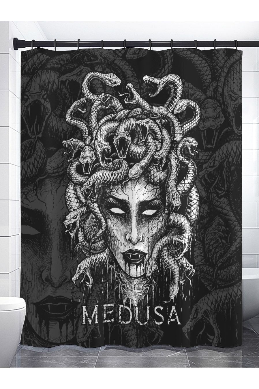 Medusa Shower Curtain