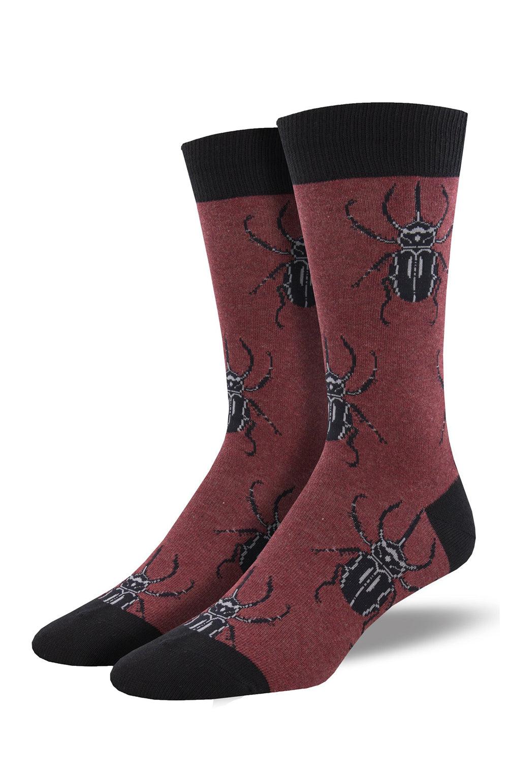 Sock Smith Beetle Mania Socks [Mens] - VampireFreaks
