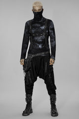 Camiseta blanqueada War Rig [NEGRO/GRIS]