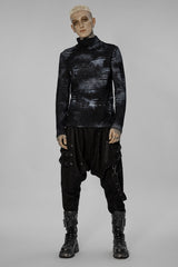 Camiseta blanqueada War Rig [NEGRO/GRIS]