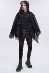womens goth hooded cloak