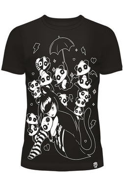 Miss Panda Ladies T-shirt