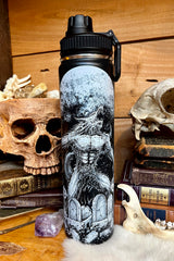 Werewolf 24 Oz Water Bottle Tumbler
