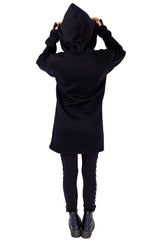 Moon Kitty Hood [Black]