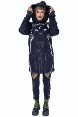 Moon Kitty Hood [Black]