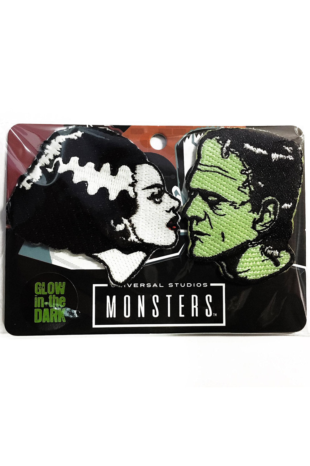 True Love's Dead Kiss Bride & Frank Patch Set [Glows in the Dark]