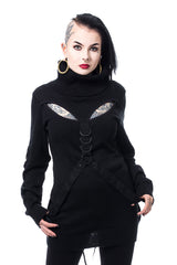 Poizen Industries Nimah Top - Vampirefreaks Store