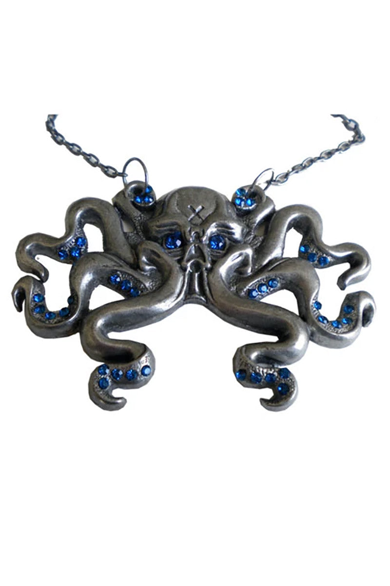 steampunk octopus necklace