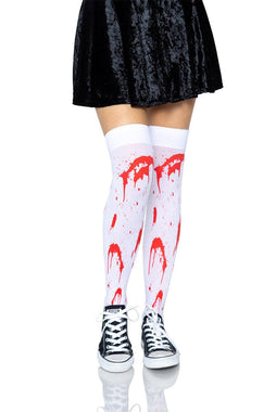 Bloody Zombie Thigh Highs