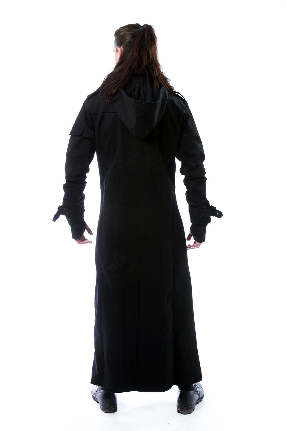 mens goth underworld trench coat