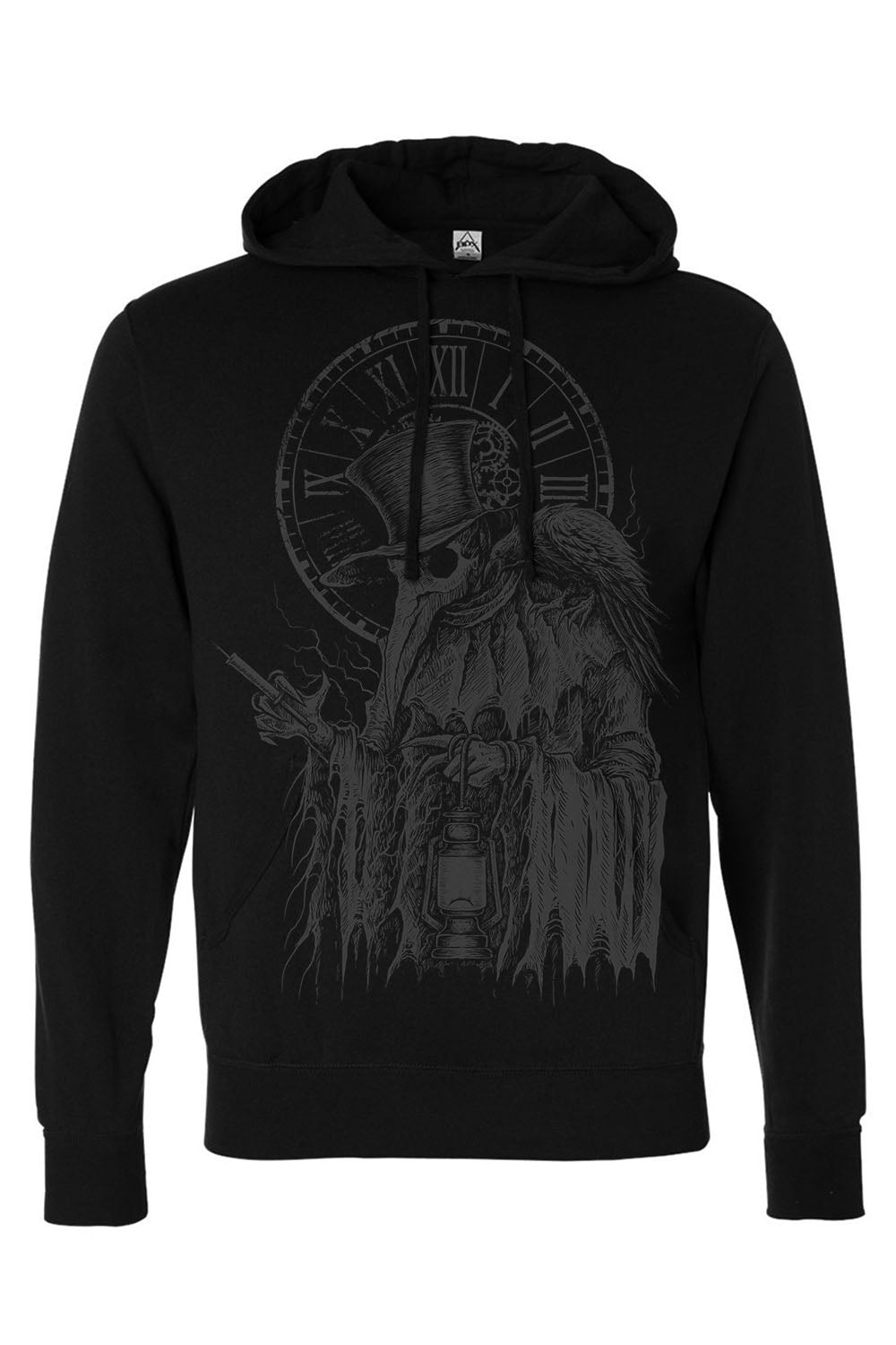 Plague Doctor Hoodie [GREY ASHES] [Zipper or Pullover]