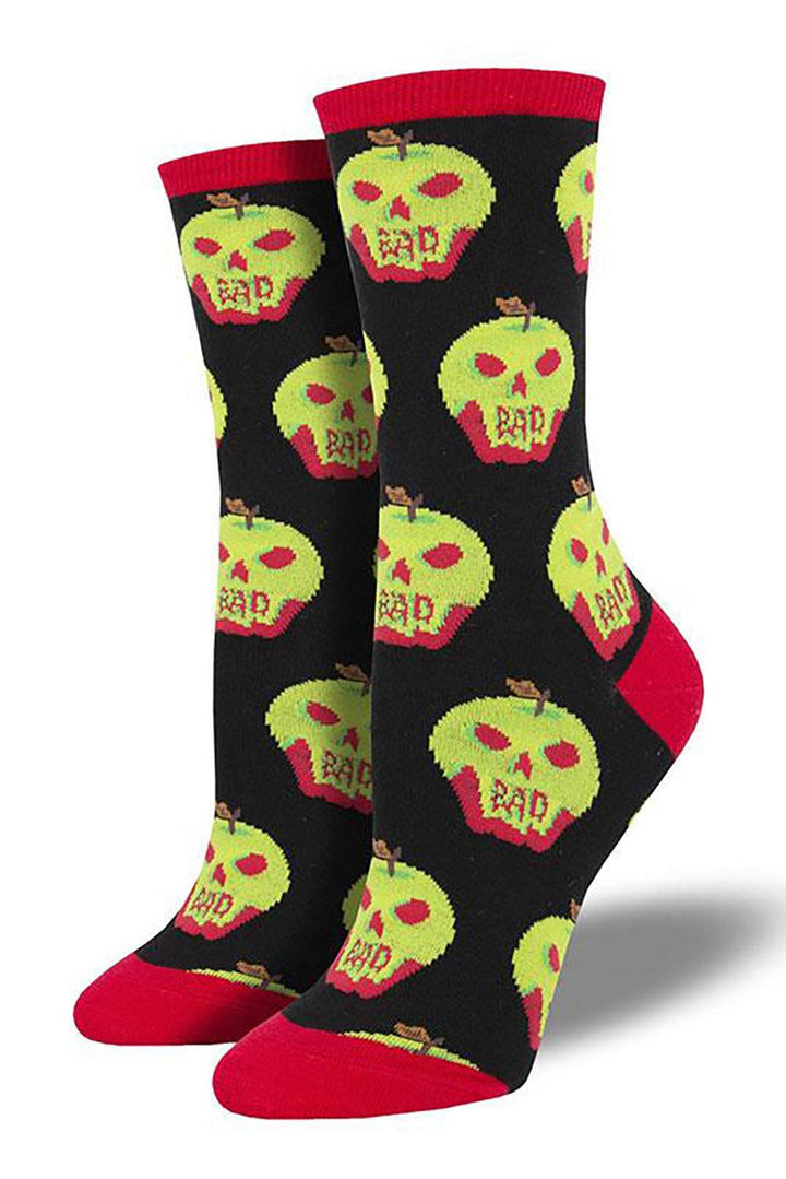 Sock Smith Bad Apple Socks [Womens] - VampireFreaks