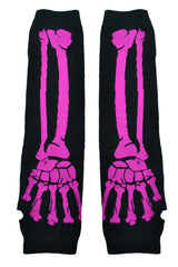 Poizen Bone Arm Warmers [BLACK/PINK]