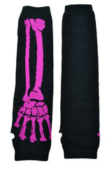 Poizen Bone Arm Warmers [BLACK/PINK]