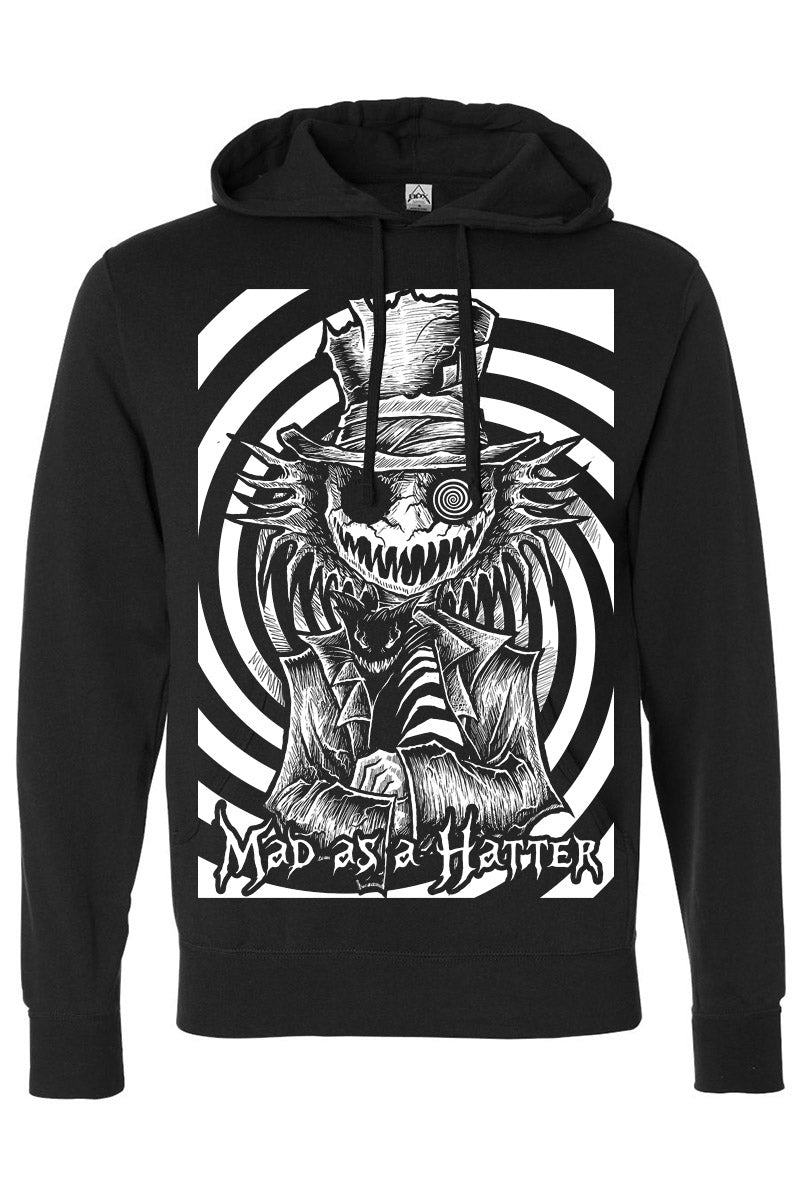 Mad as a Hatter Hoodie [Zipper or Pullover]