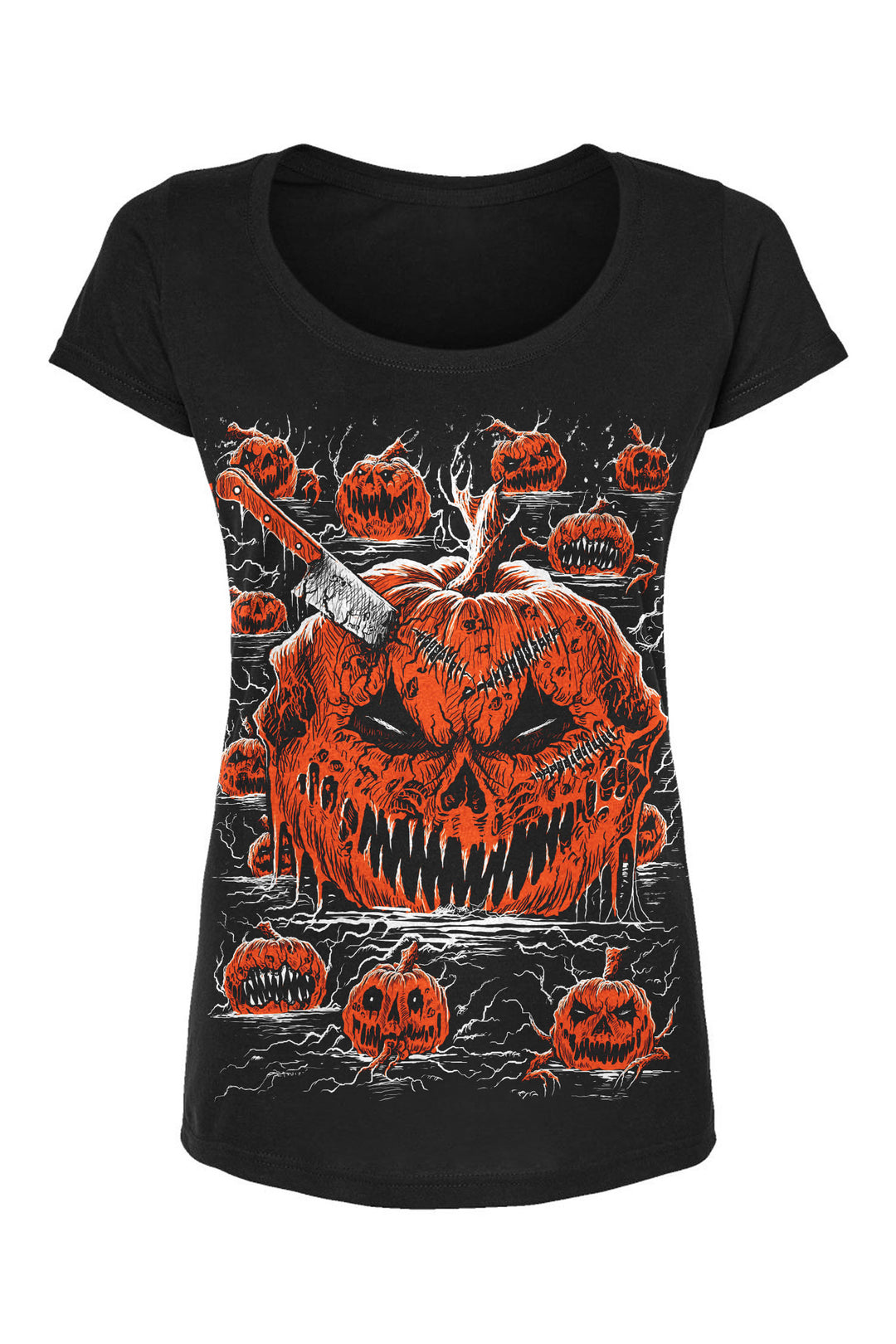 Possessed Pumpkin Patch T-shirt