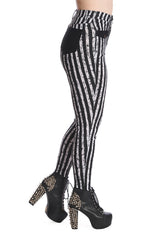 Little Lydia Striped Skinny Jeans