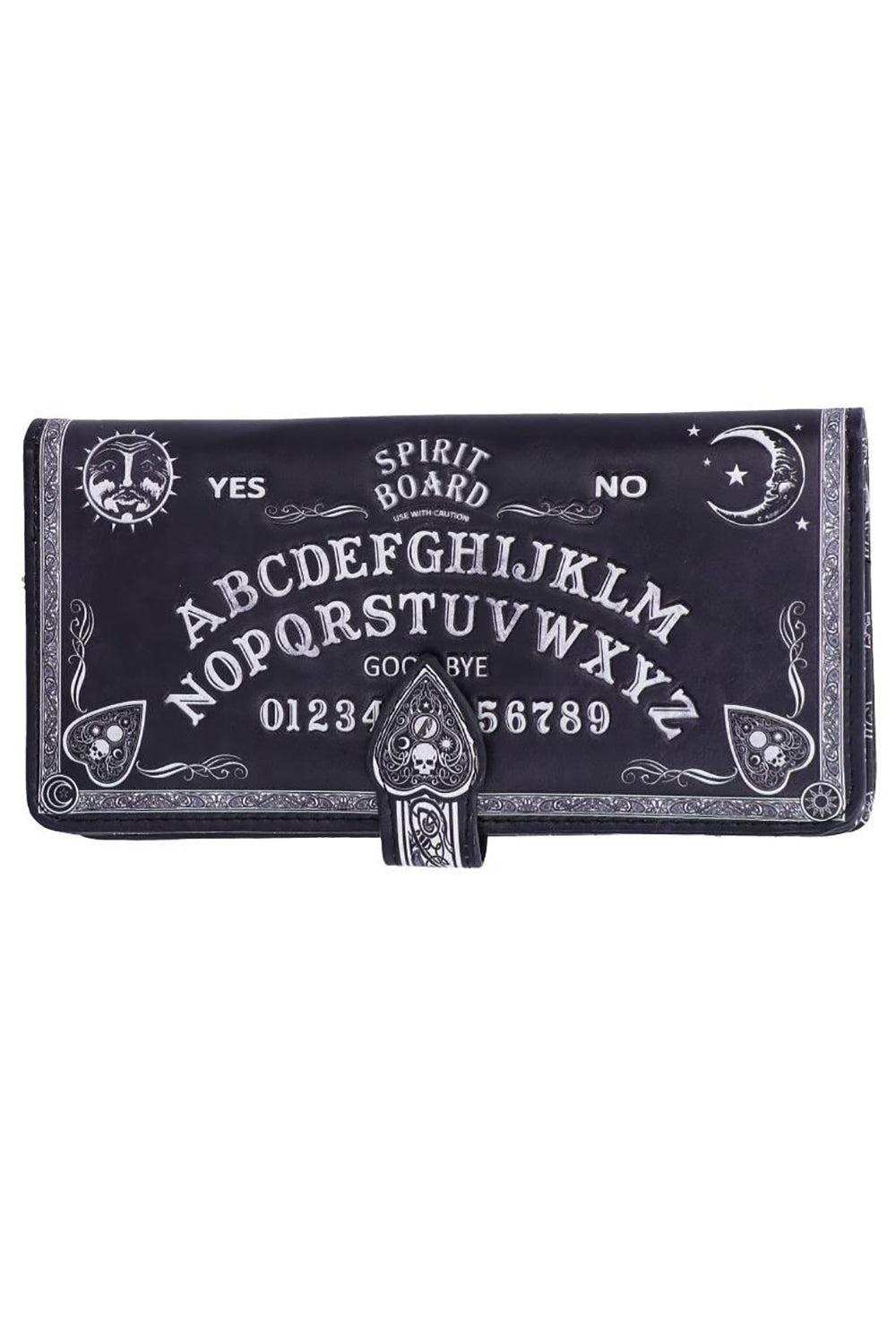 Cartera con tablero de espíritus
