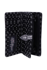 Cartera con tablero de espíritus