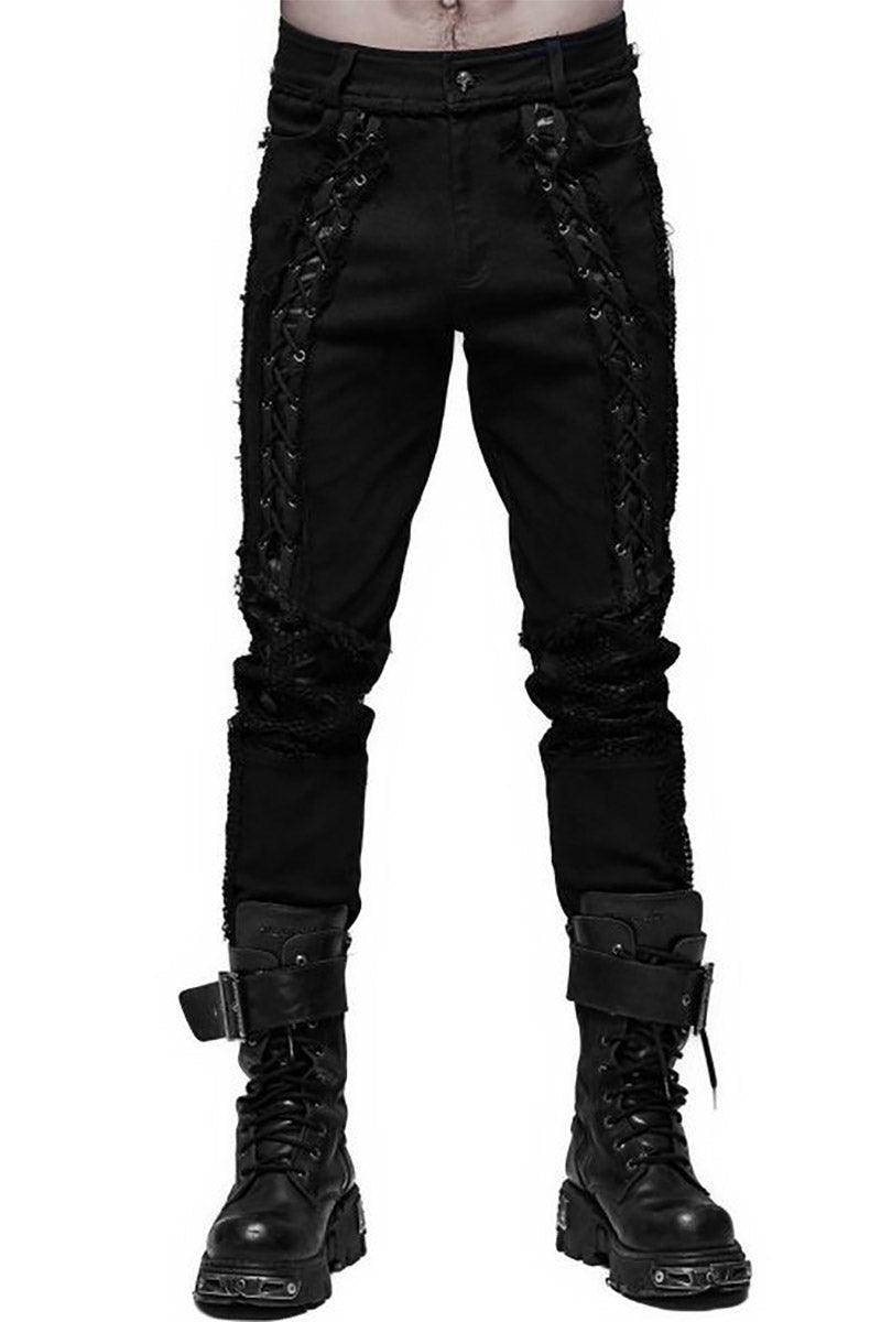 Punk Rave Corpse Division Distressed Pants - VampireFreaks