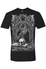 Quoth the Raven T-Shirt [GRAU] [Mehrere Stile verfügbar]