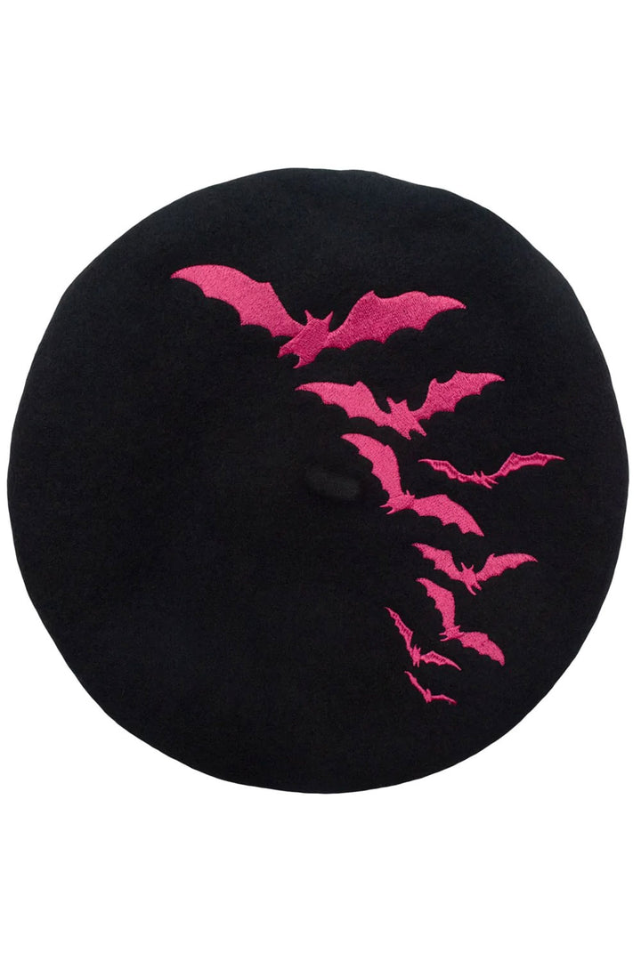 Bat Repeat Beret Hat [PINK]